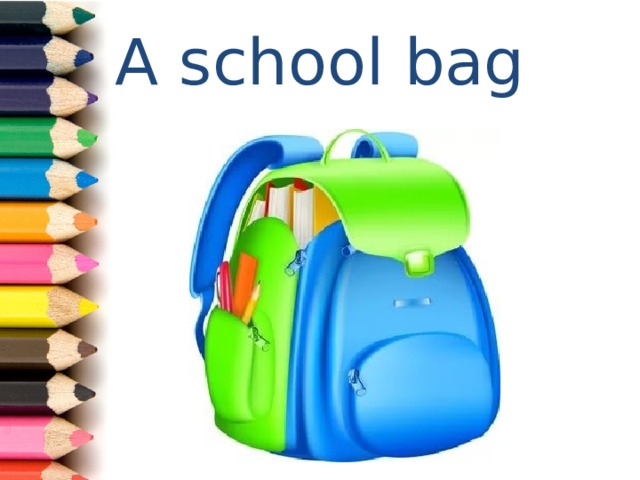 A school bag