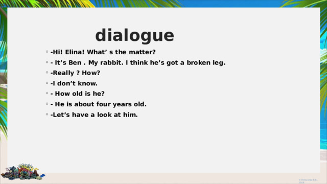 dialogue